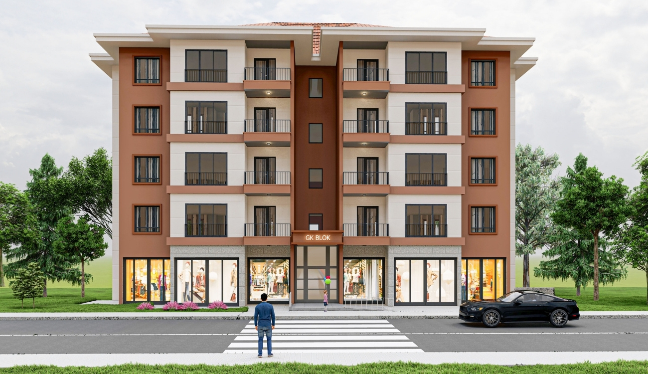 Çorum Osmancık Gürleyik Mahallesi 5. Etap Konut ve Dükkan Projesi